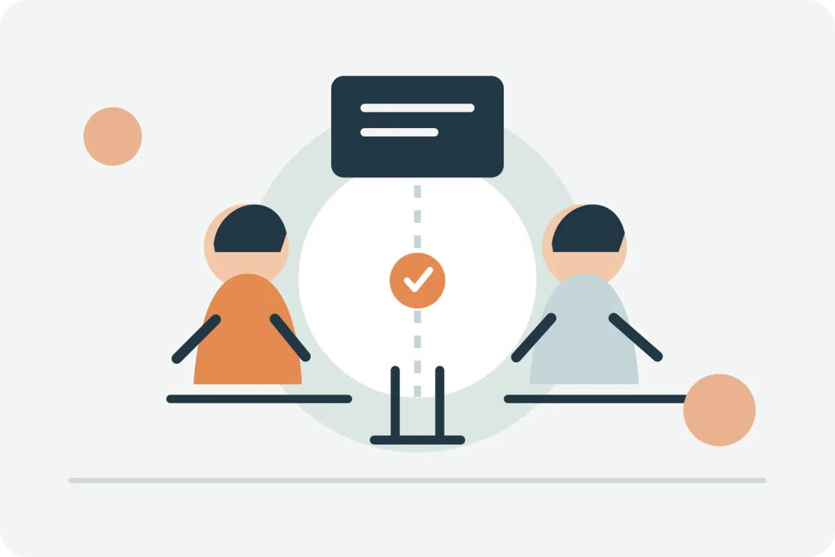 Illustration comparing corporate wellness and workplace rehabilitation